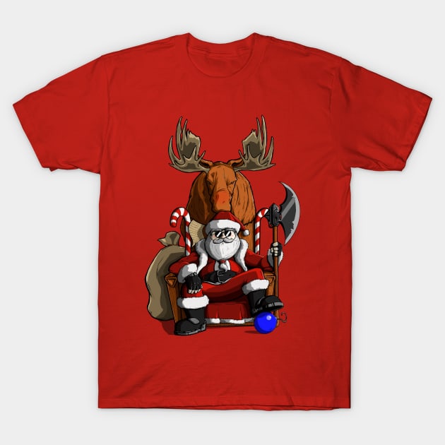 Santa T-Shirt by Carlo Betanzos